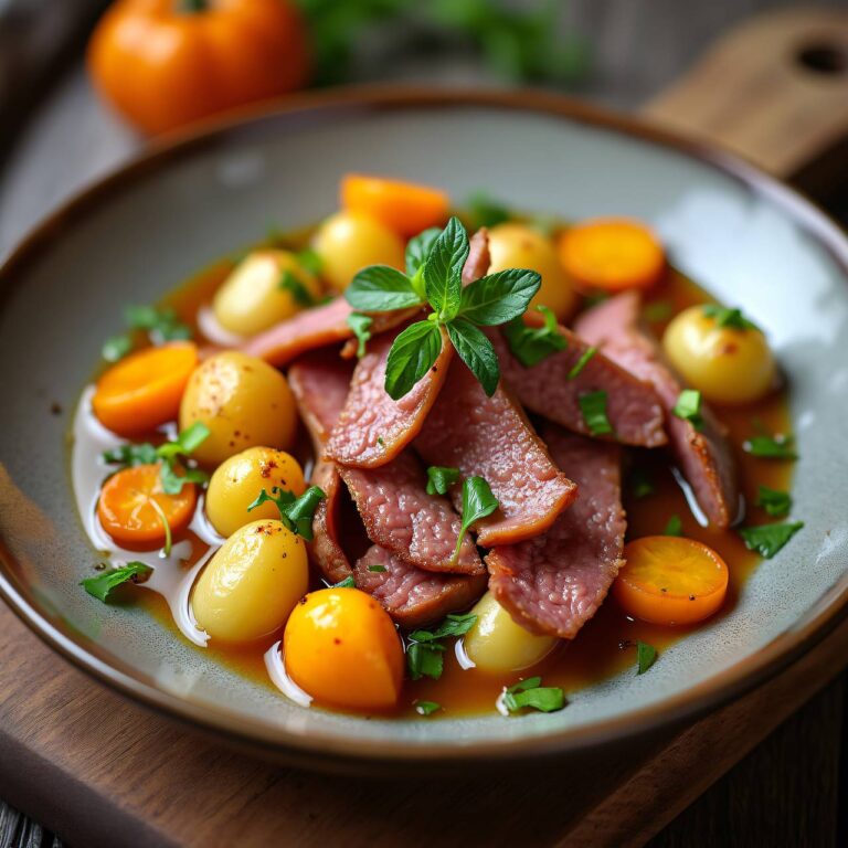 Kartoffel-Pfännchen mit Fleisch Rezept