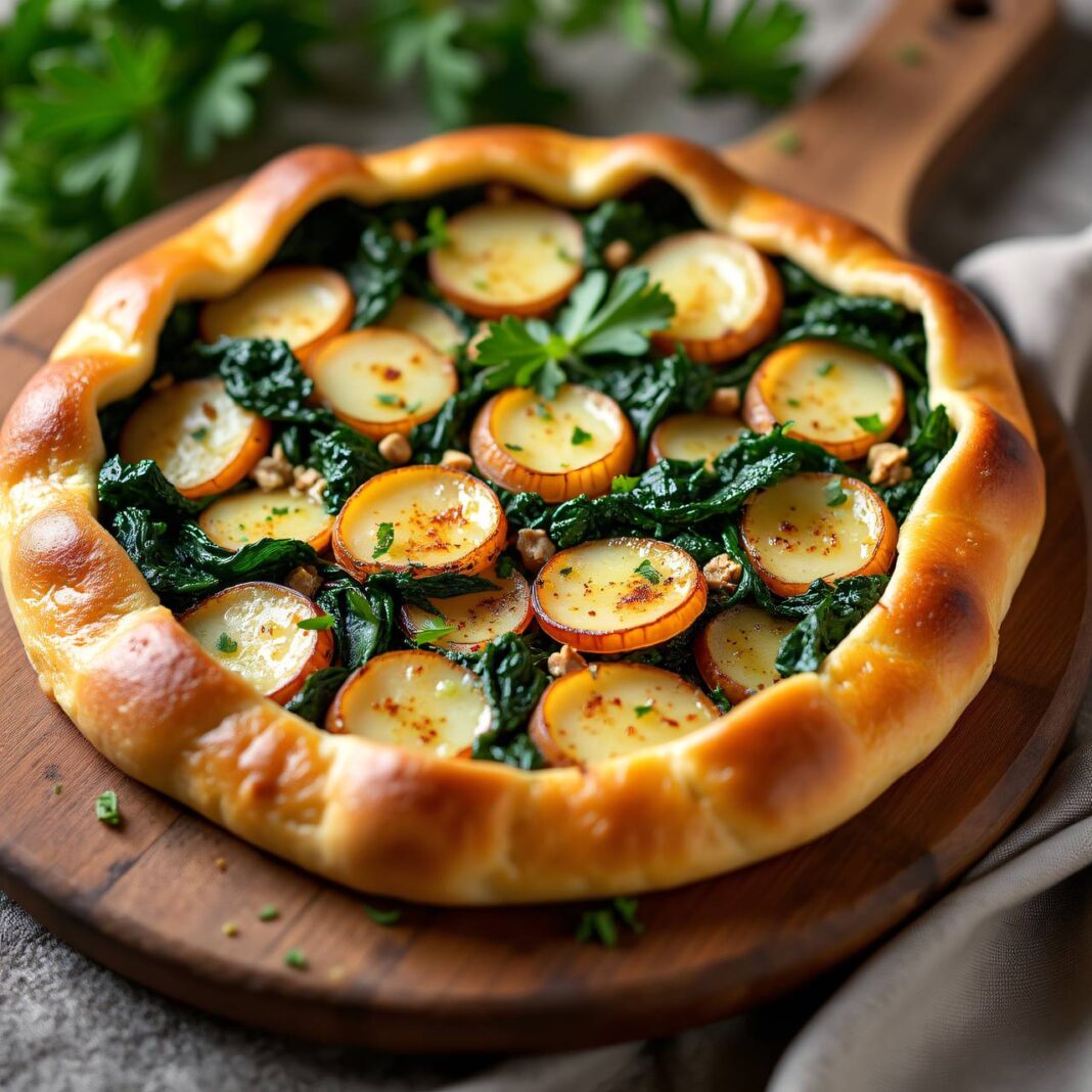 Kartoffel-Wirsing-Blechkuchen Rezept Kartoffel-Wirsing-Blechkuchen Rezept