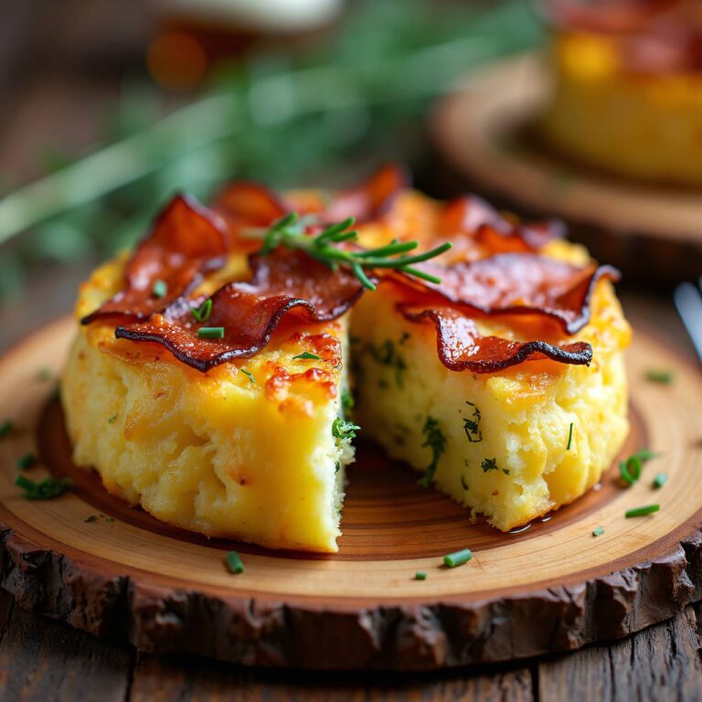 Kartoffelkuchen mit Speck Rezept