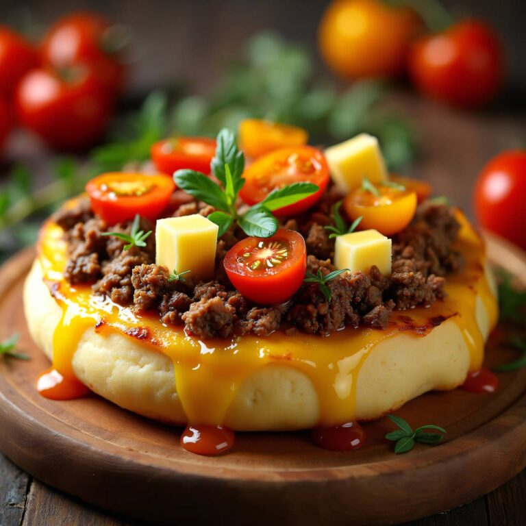 Kartoffelkuchen mit Tomaten Rezept