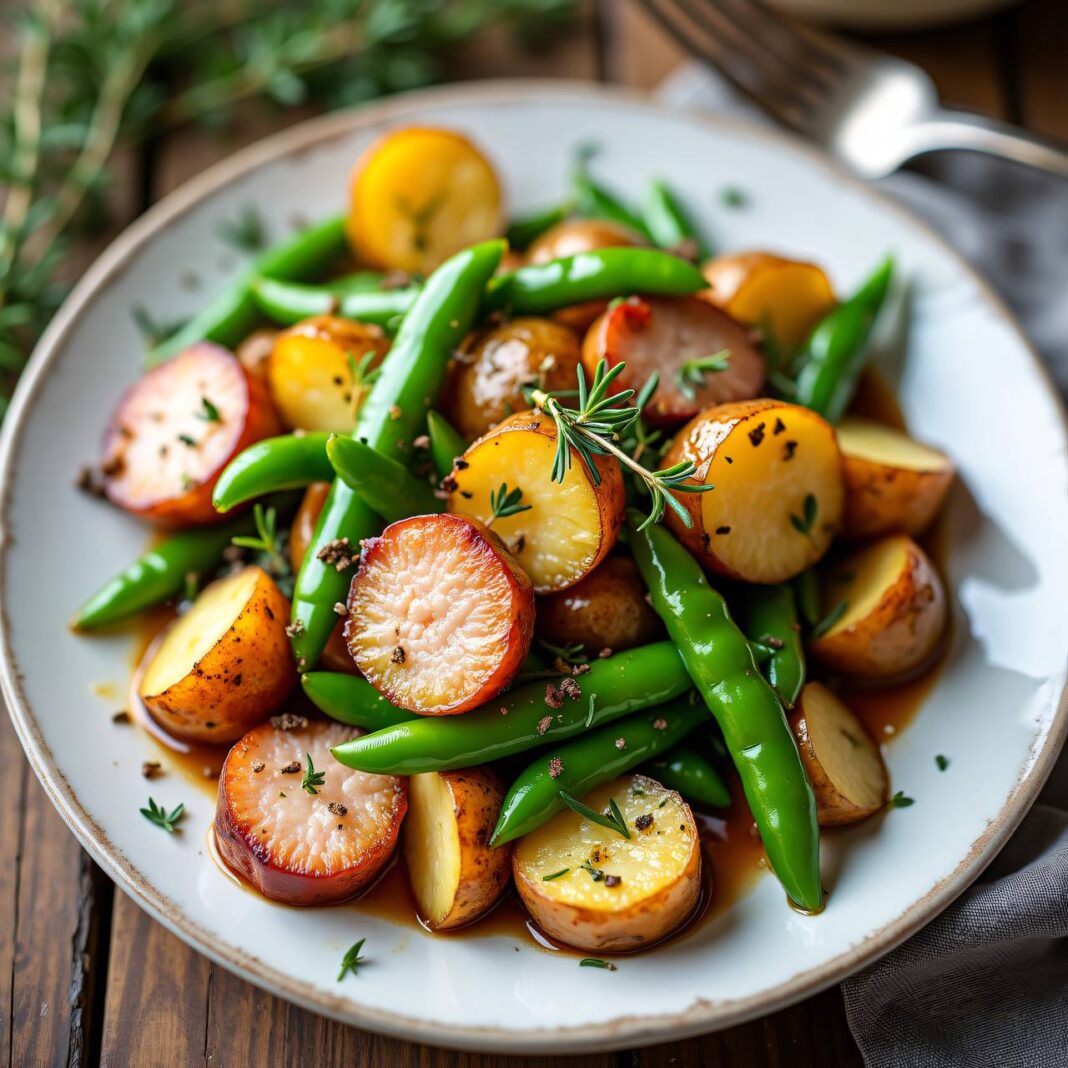 Kartoffelsalat mit Filet und Erbsen Rezept Kartoffelsalat mit Filet und Erbsen Rezept