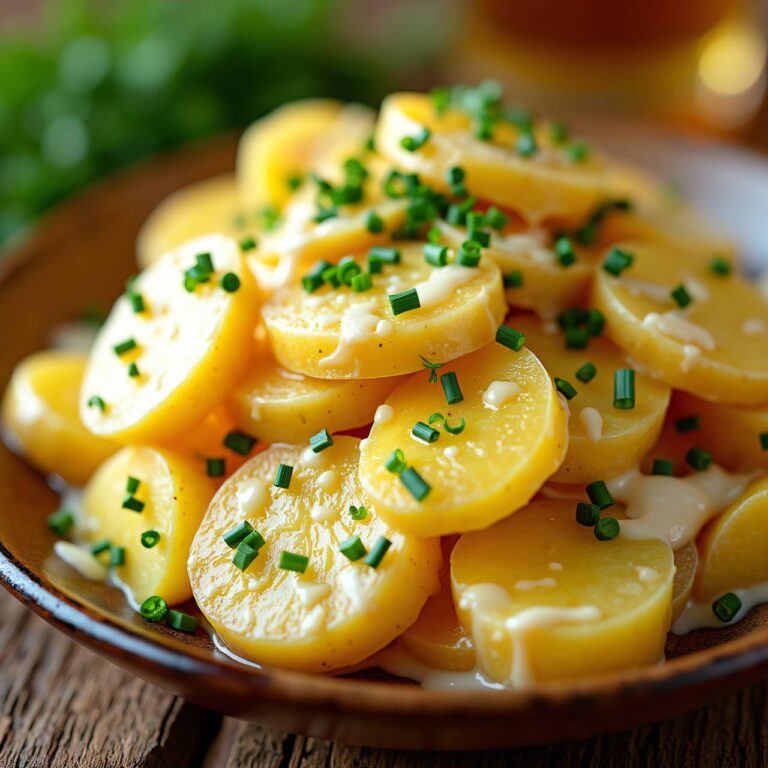 Kartoffelsalat mit Mayonnaise Rezept