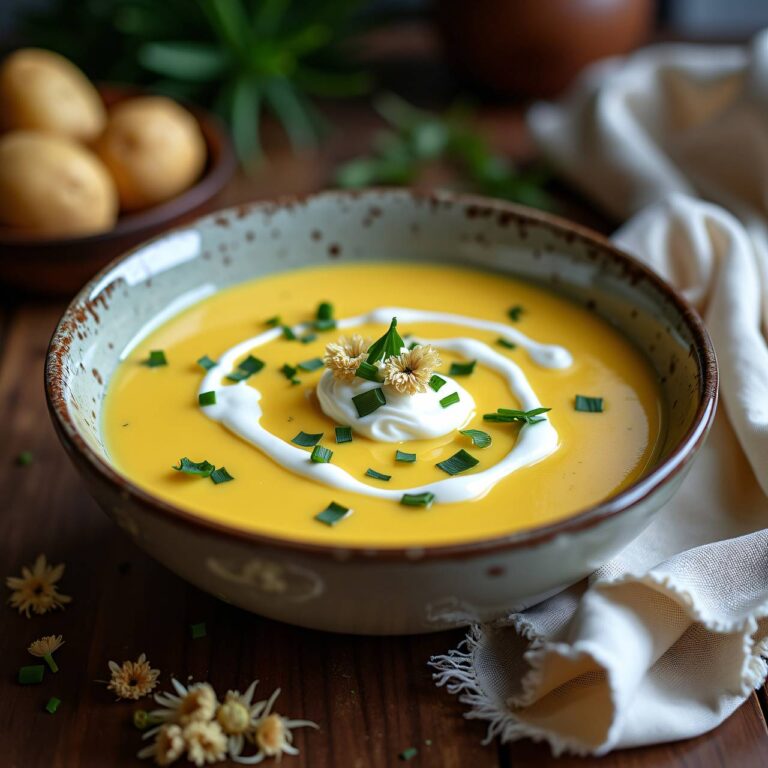 Kartoffelsuppe mit Ingwer Rezept