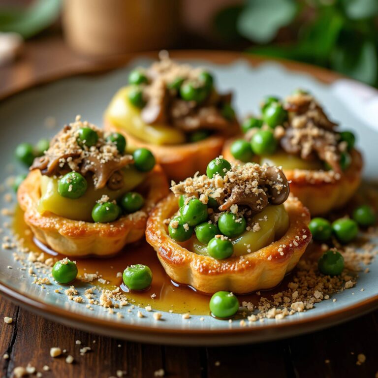 Kefen-Champignons-Blätterteig-Pastete Rezept