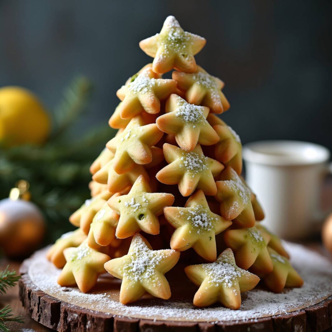 Kekse-Tannenbaum Rezept Kekse-Tannenbaum Rezept