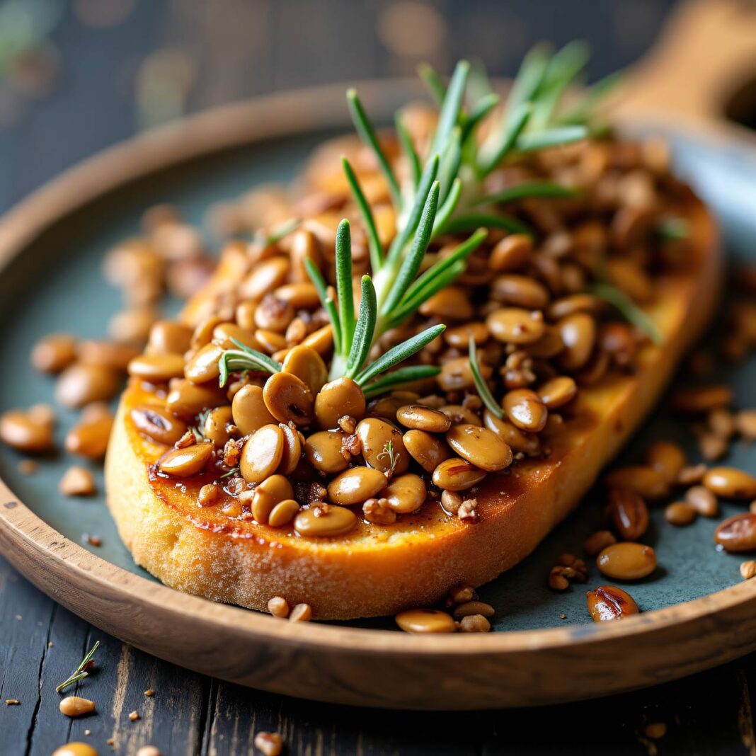 Kernen-Crunch (Suppen-/ Salat-Topping) Rezept Kernen-Crunch (Suppen-/ Salat-Topping) Rezept