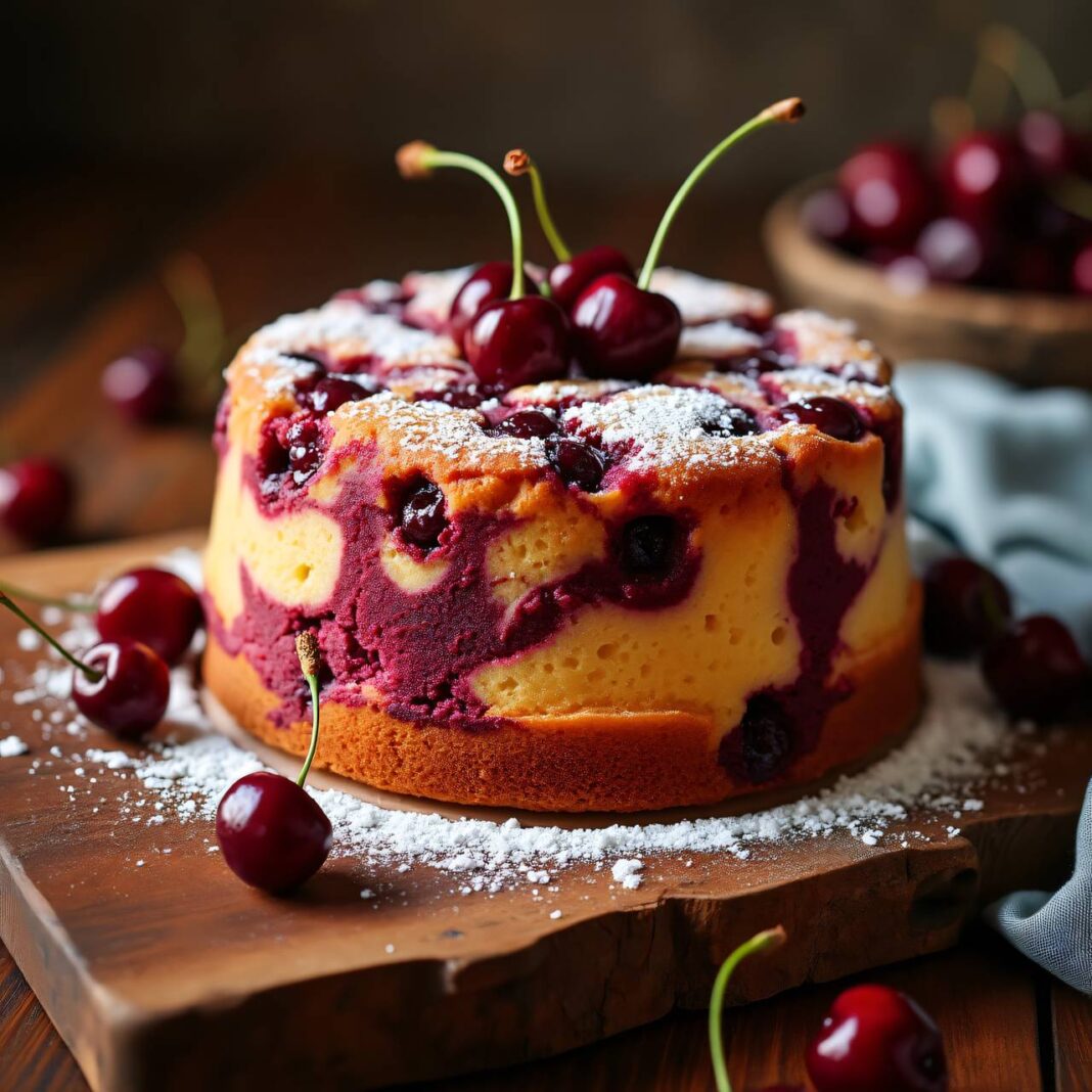 Kirschen-Marmorkuchen Rezept Kirschen-Marmorkuchen Rezept