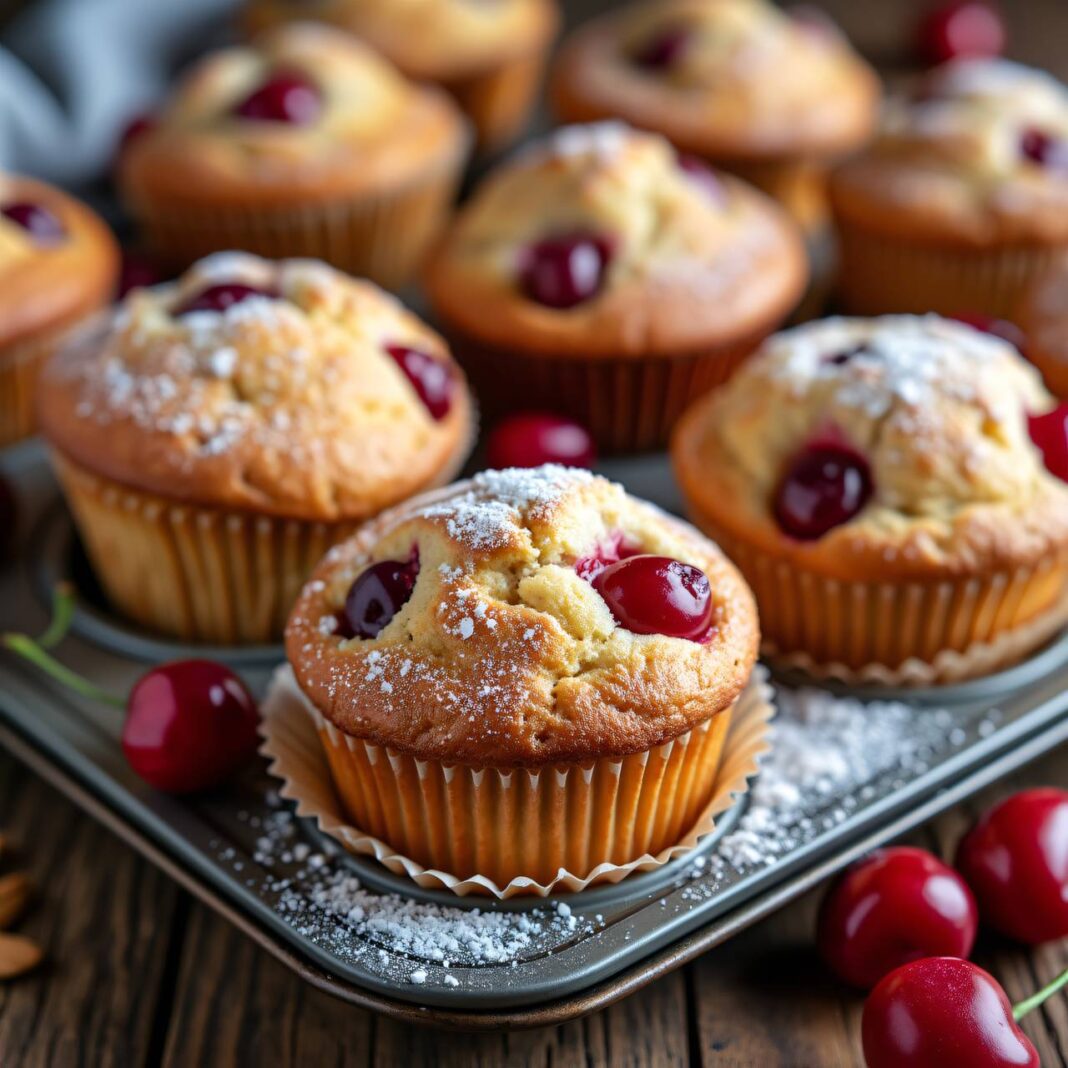 Kirschen-Muffins Rezept Kirschen-Muffins Rezept