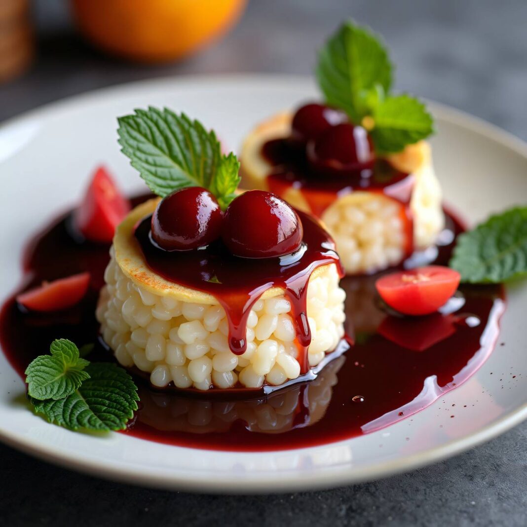 Kirschen-Reisköpfchen Rezept Kirschen-Reisköpfchen Rezept