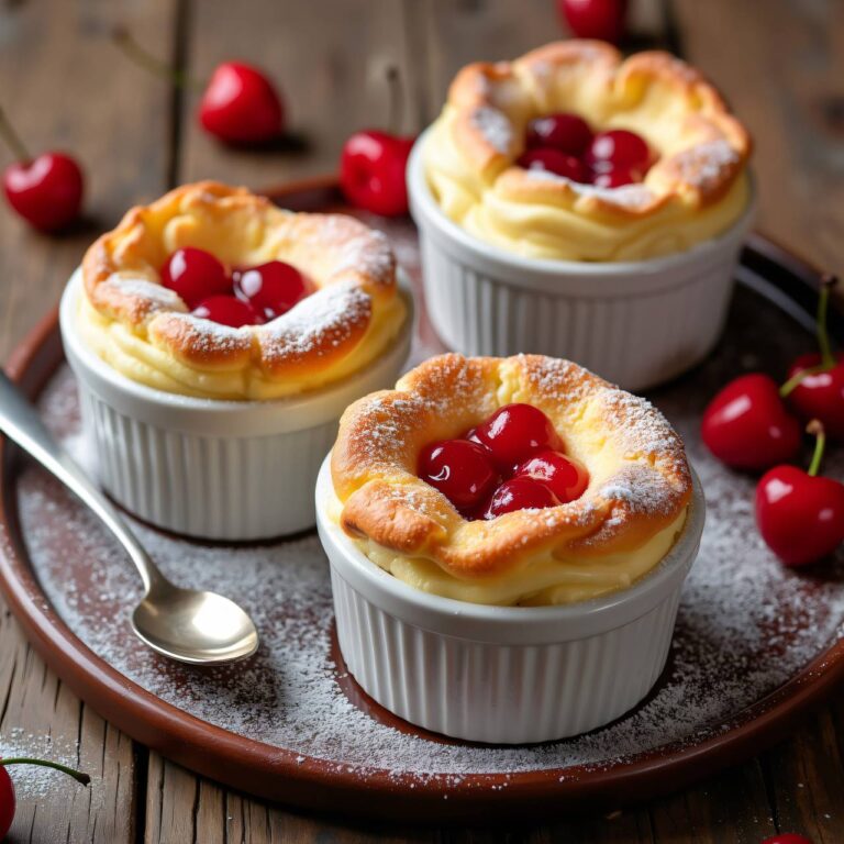 Kirschen-Soufflé Rezept