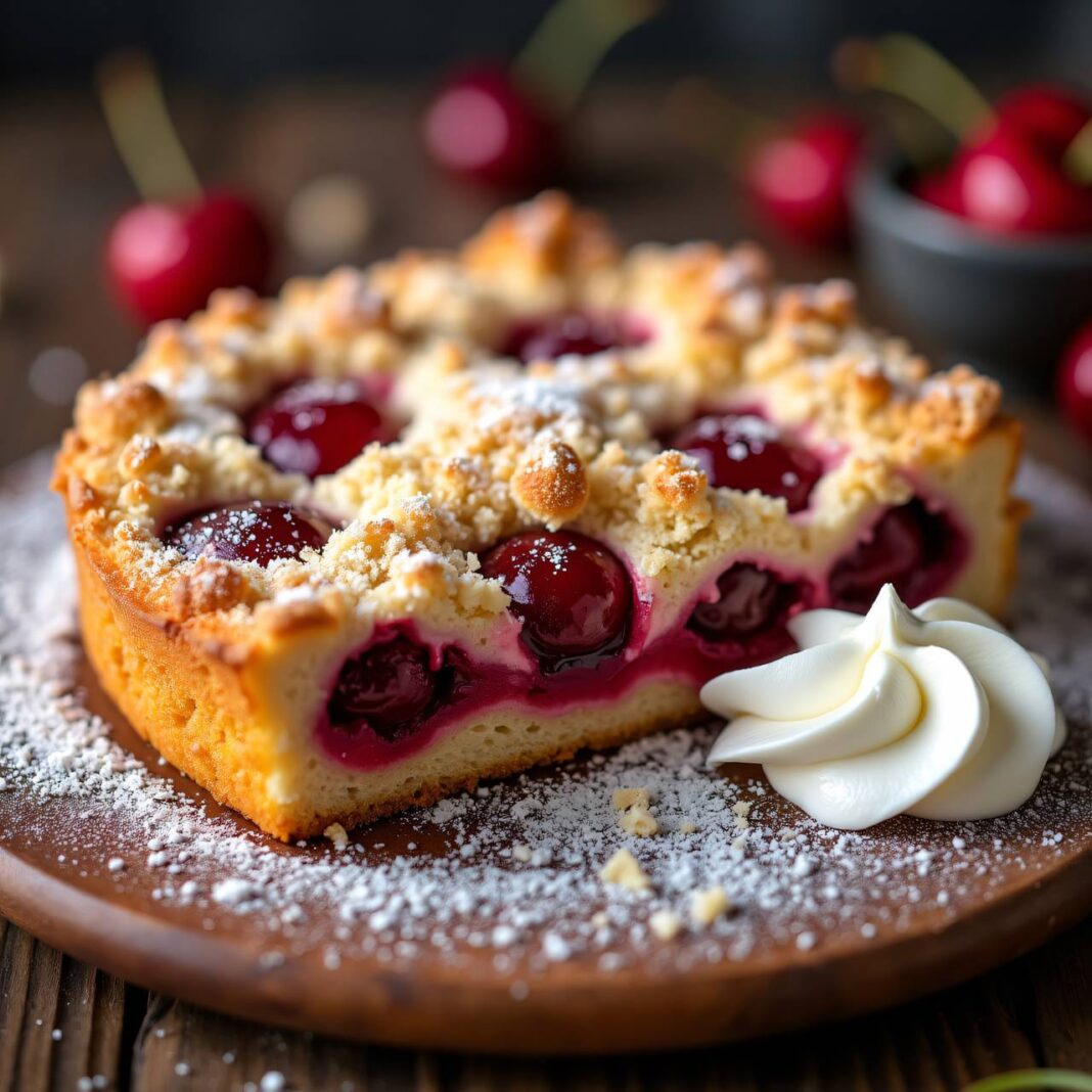 Kirschen-Streuselkuchen Rezept Kirschen-Streuselkuchen Rezept