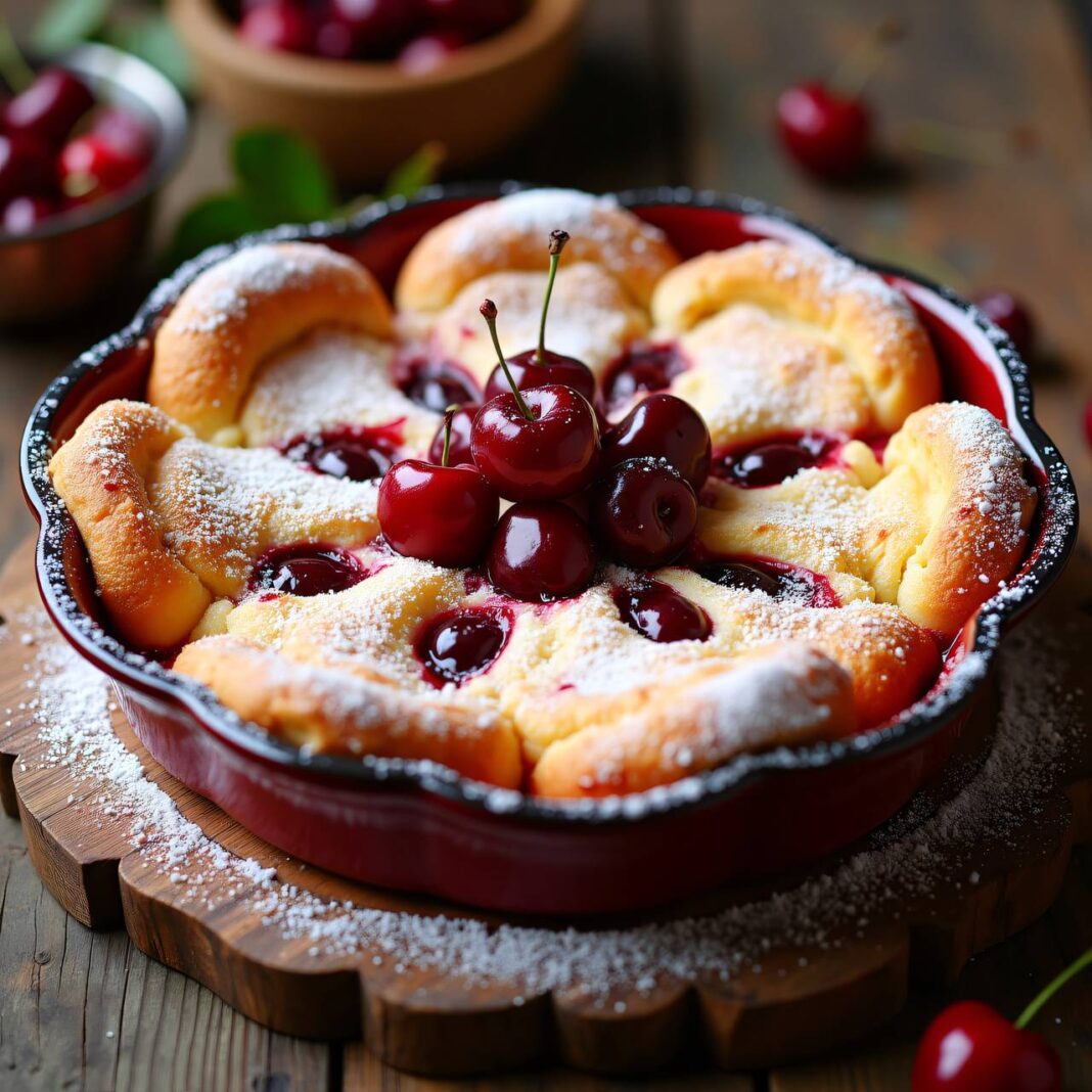 Kirschenauflauf Rezept Kirschenauflauf Rezept