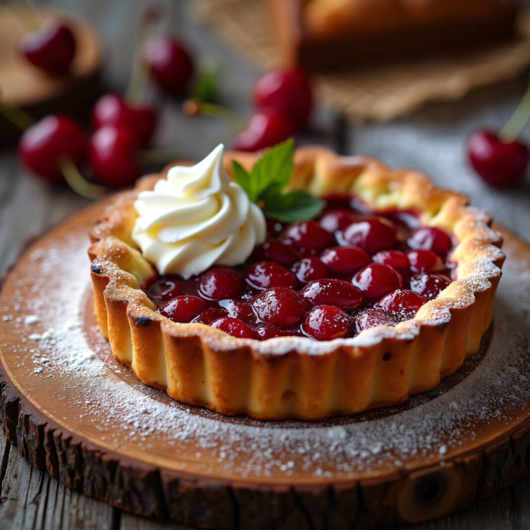 Kirschenblechkuchen Rezept Kirschenblechkuchen Rezept