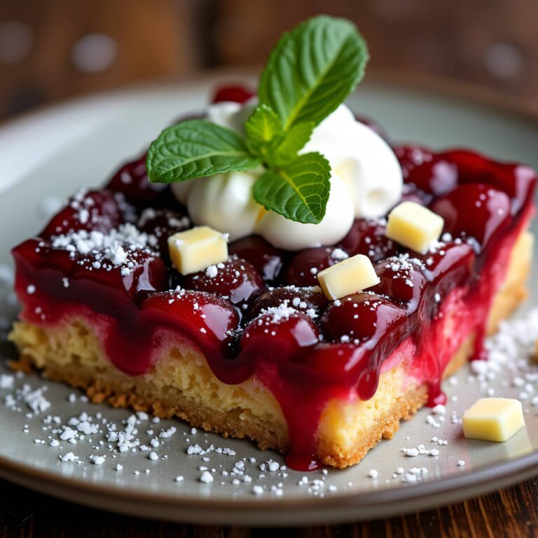 Kirschenwürfel Rezept