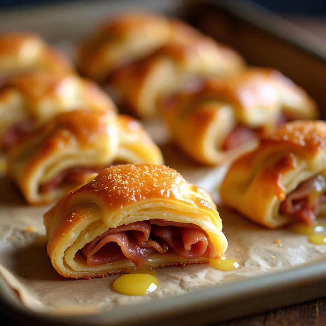 Kleiner Strudel mit pikanter Füllung Rezept Kleiner Strudel mit pikanter Füllung Rezept