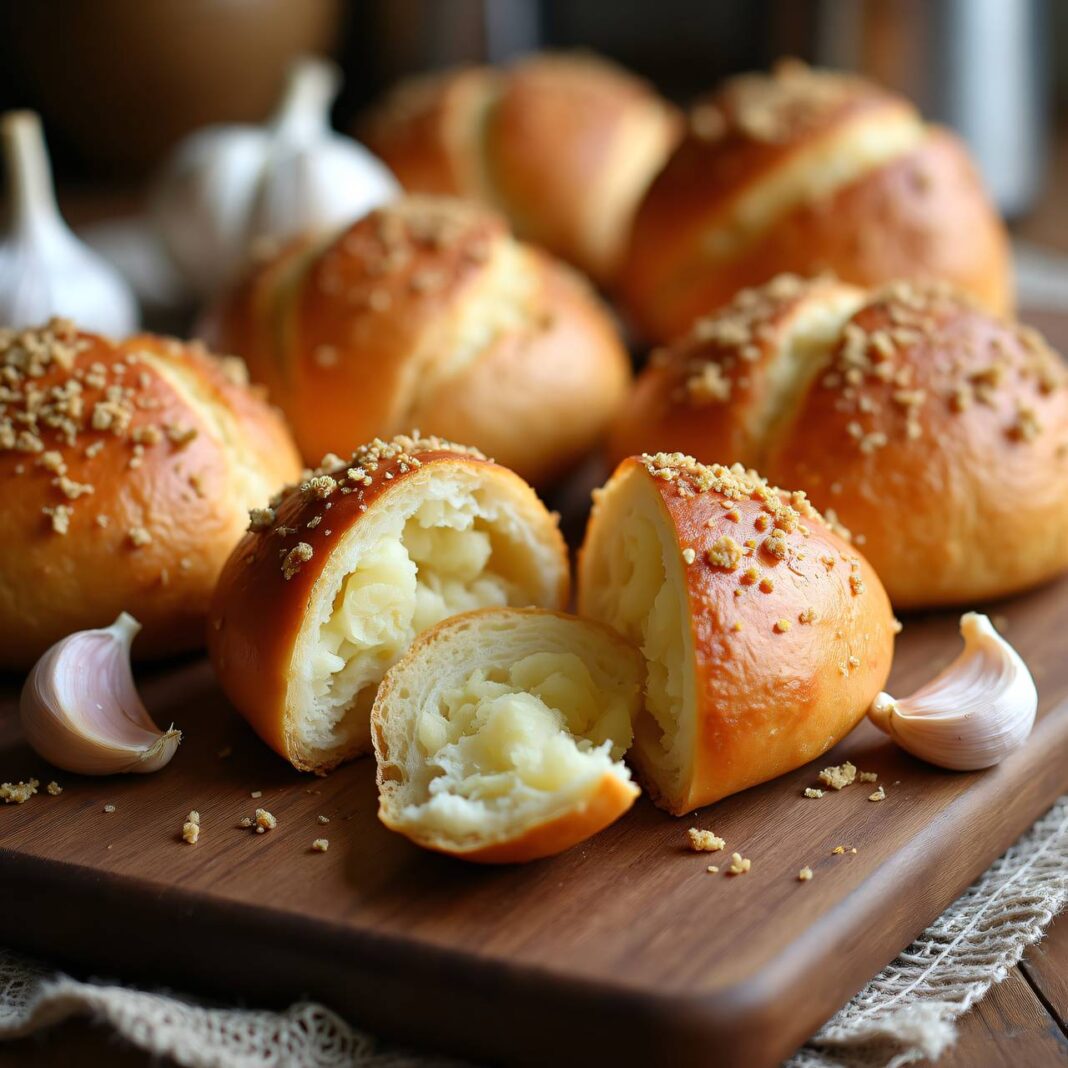 Knoblauch-Brioches Rezept Knoblauch-Brioches Rezept