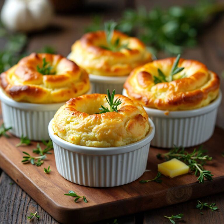 Knoblauch-Soufflé Rezept