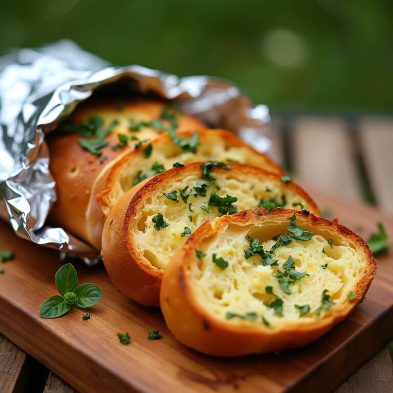 Knoblauchbrot vom Grill Rezept