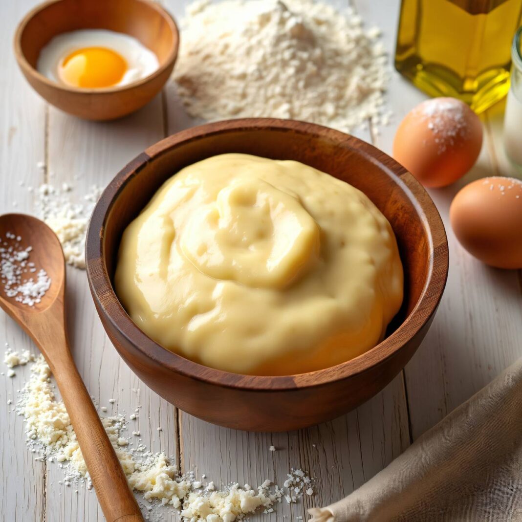Knöpfli- oder Spätzliteig Rezept Knöpfli- oder Spätzliteig Rezept