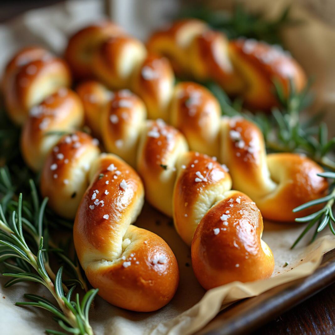 Knüppelbrot-Rosmarin-Spieße Rezept Knüppelbrot-Rosmarin-Spieße Rezept