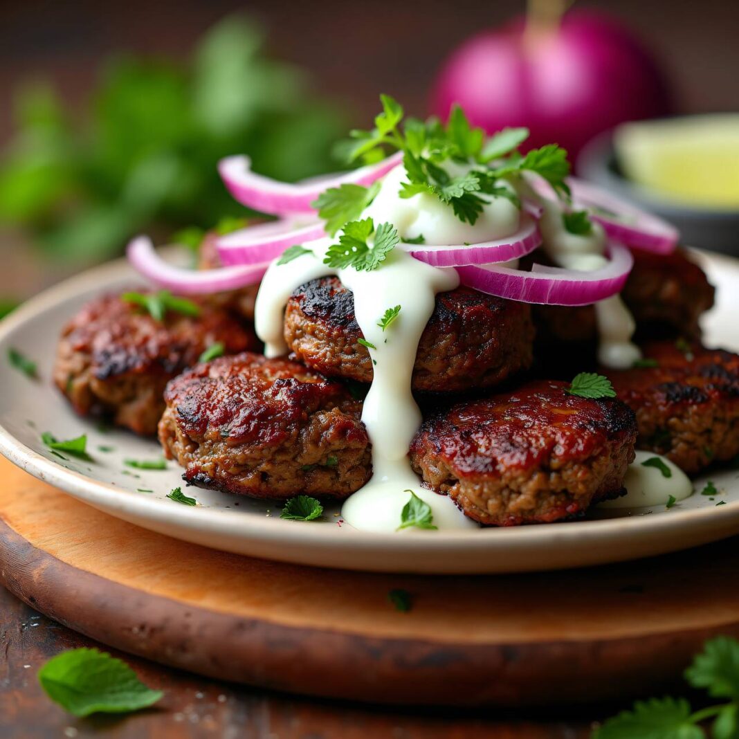 Köfte mit Joghurtsauce Rezept Köfte mit Joghurtsauce Rezept
