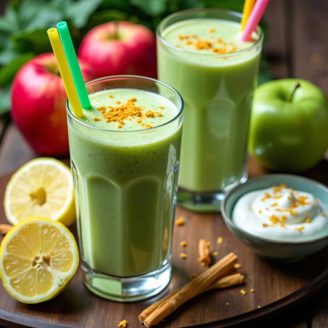 Kohlrabi-Apfel-Smoothie Rezept Kohlrabi-Apfel-Smoothie Rezept