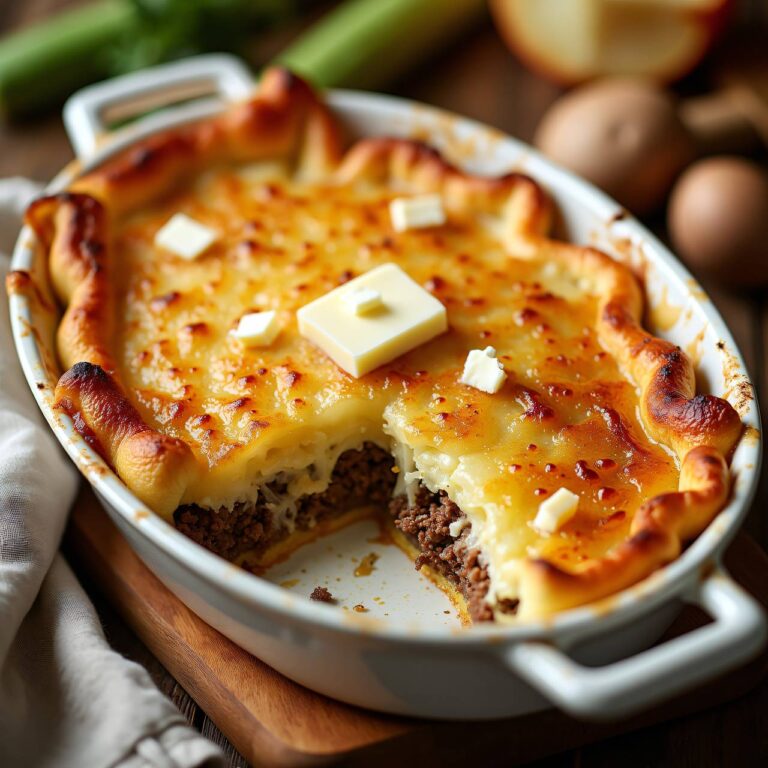 Kohlrabi-Hackfleisch-Gratin mit Zimt Rezept