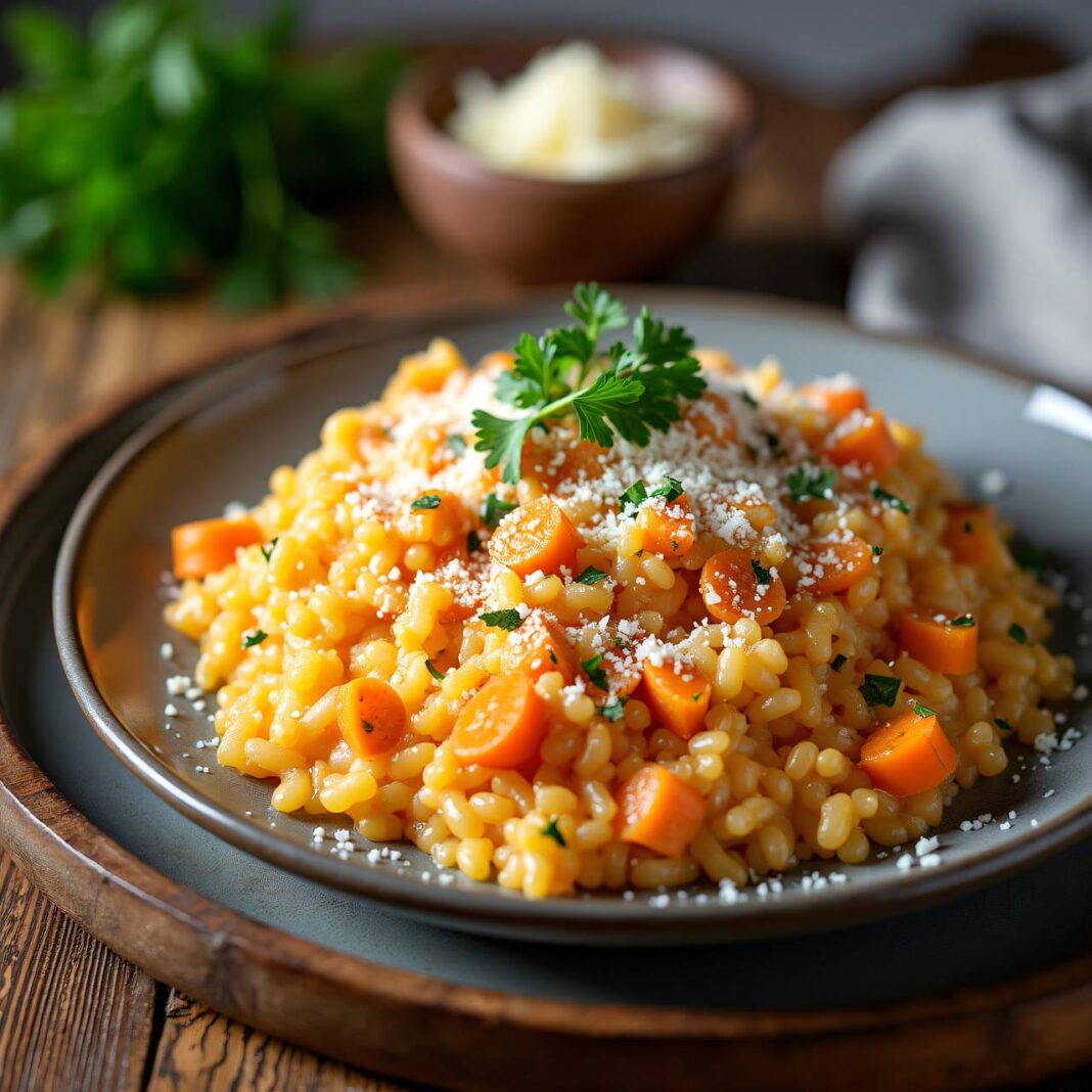 Kohlrabi-Karotten-Risotto Rezept Kohlrabi-Karotten-Risotto Rezept