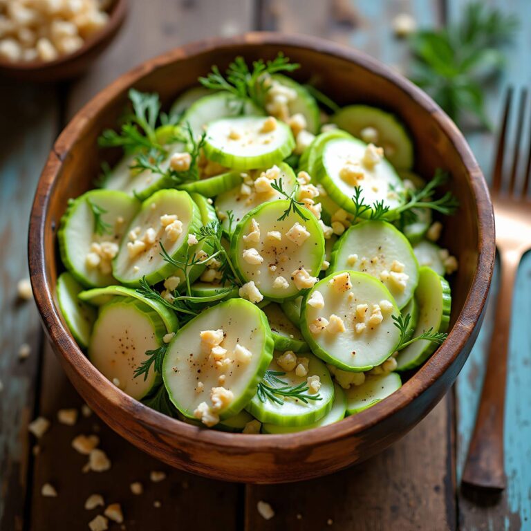 Kohlrabisalat mit Bärlauch und Käse Rezept