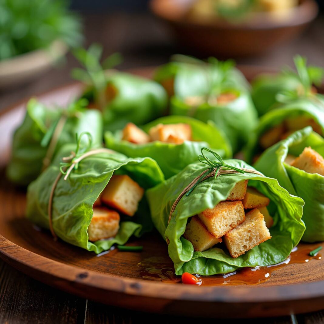 Kopfsalat-Päckchen Rezept Kopfsalat-Päckchen Rezept