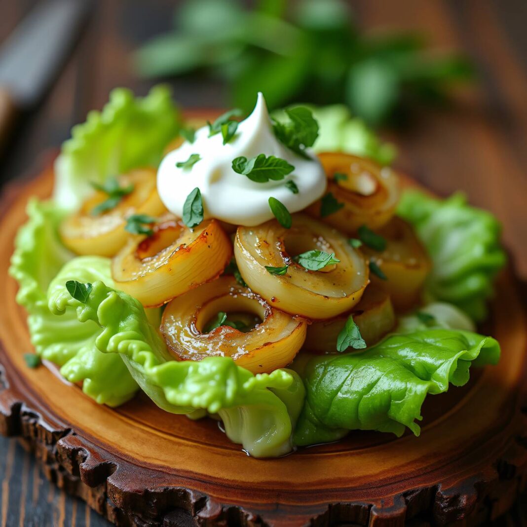 Kopfsalatgemüse mit Schalotten Rezept Kopfsalatgemüse mit Schalotten Rezept
