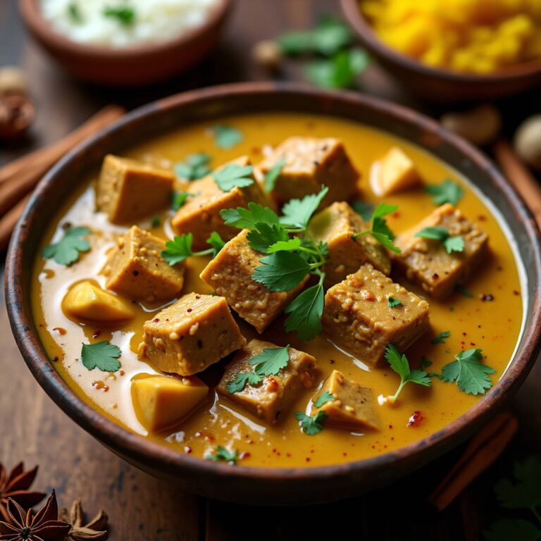 Korma (Lammfleisch in Mandelsauce) Rezept
