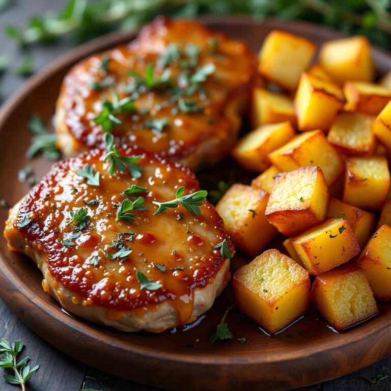 Koteletts und Bratkartoffeln Rezept
