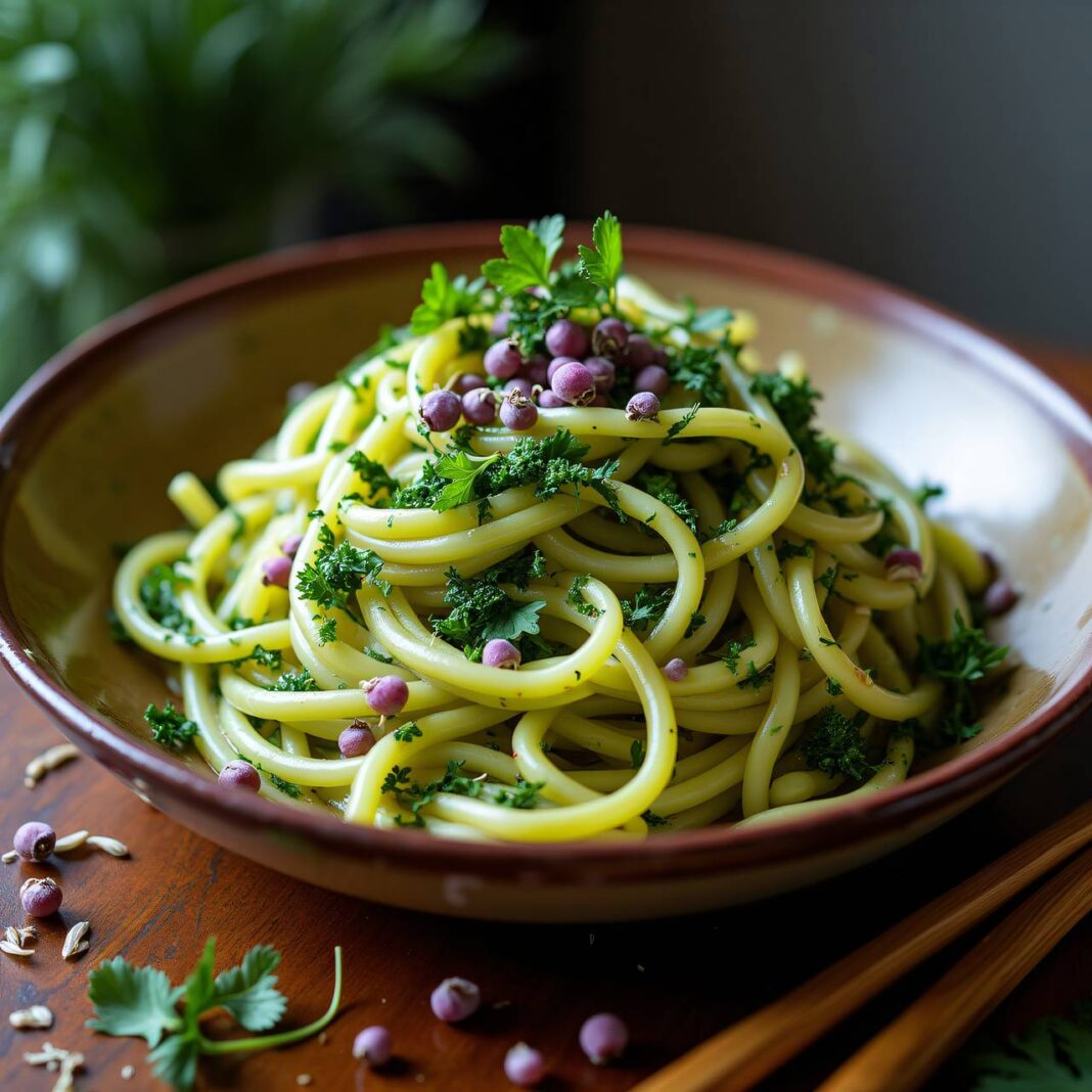 Kräuter-Nudeln Rezept Kräuter-Nudeln Rezept