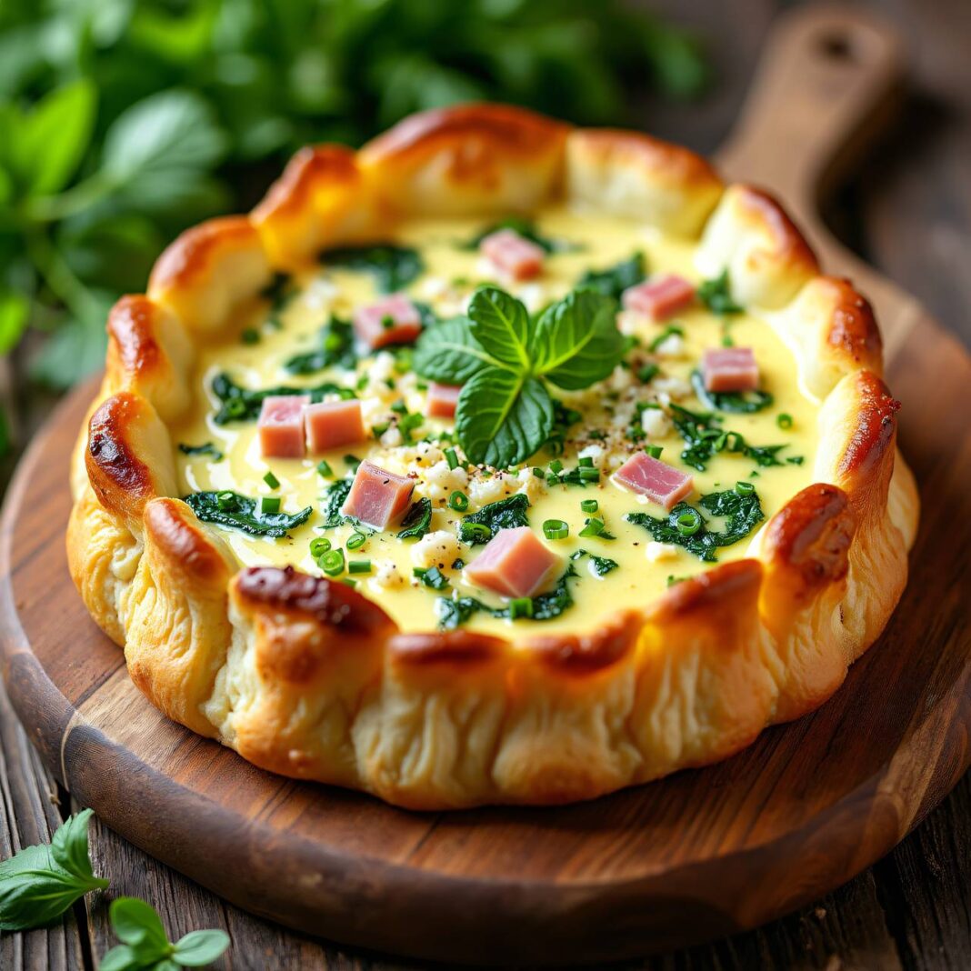 Kräuter-Quark-Blechkuchen Rezept Kräuter-Quark-Blechkuchen Rezept