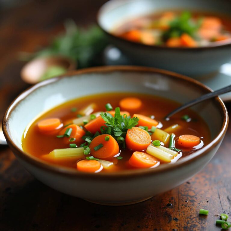 Kraftbrühe mit Sherry Rezept