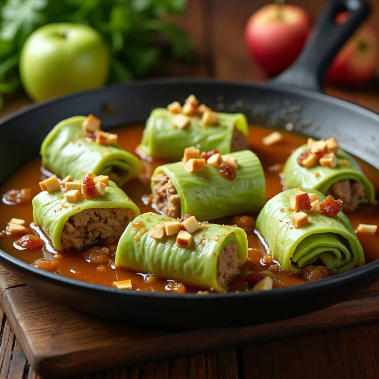 Kraut-Hackfleisch-Rollen Rezept