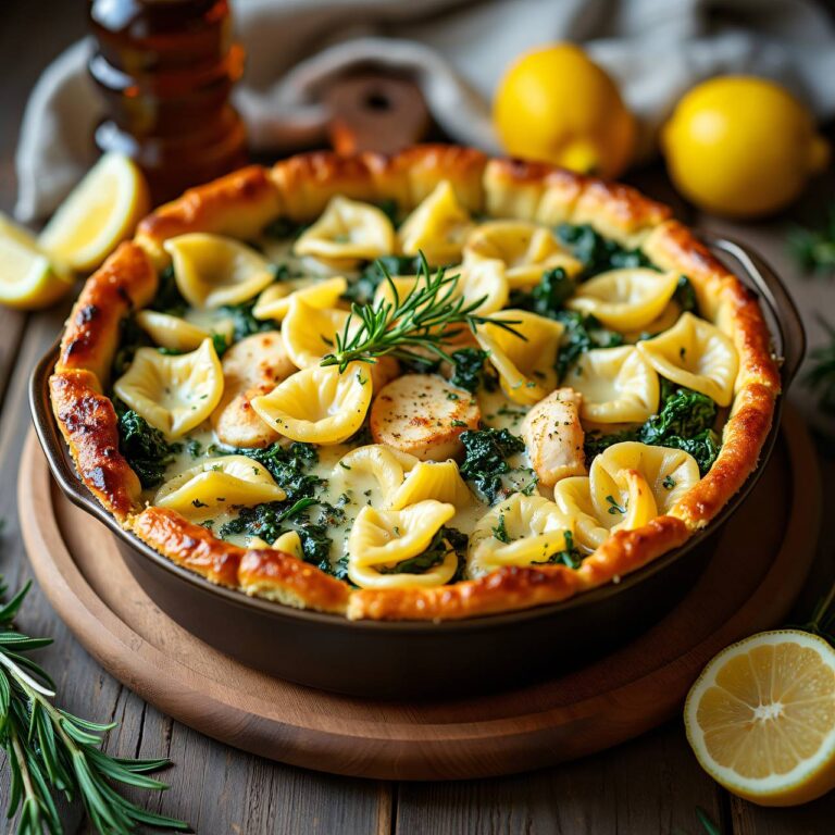 Krautstiel-Nudeln-Gratin Rezept