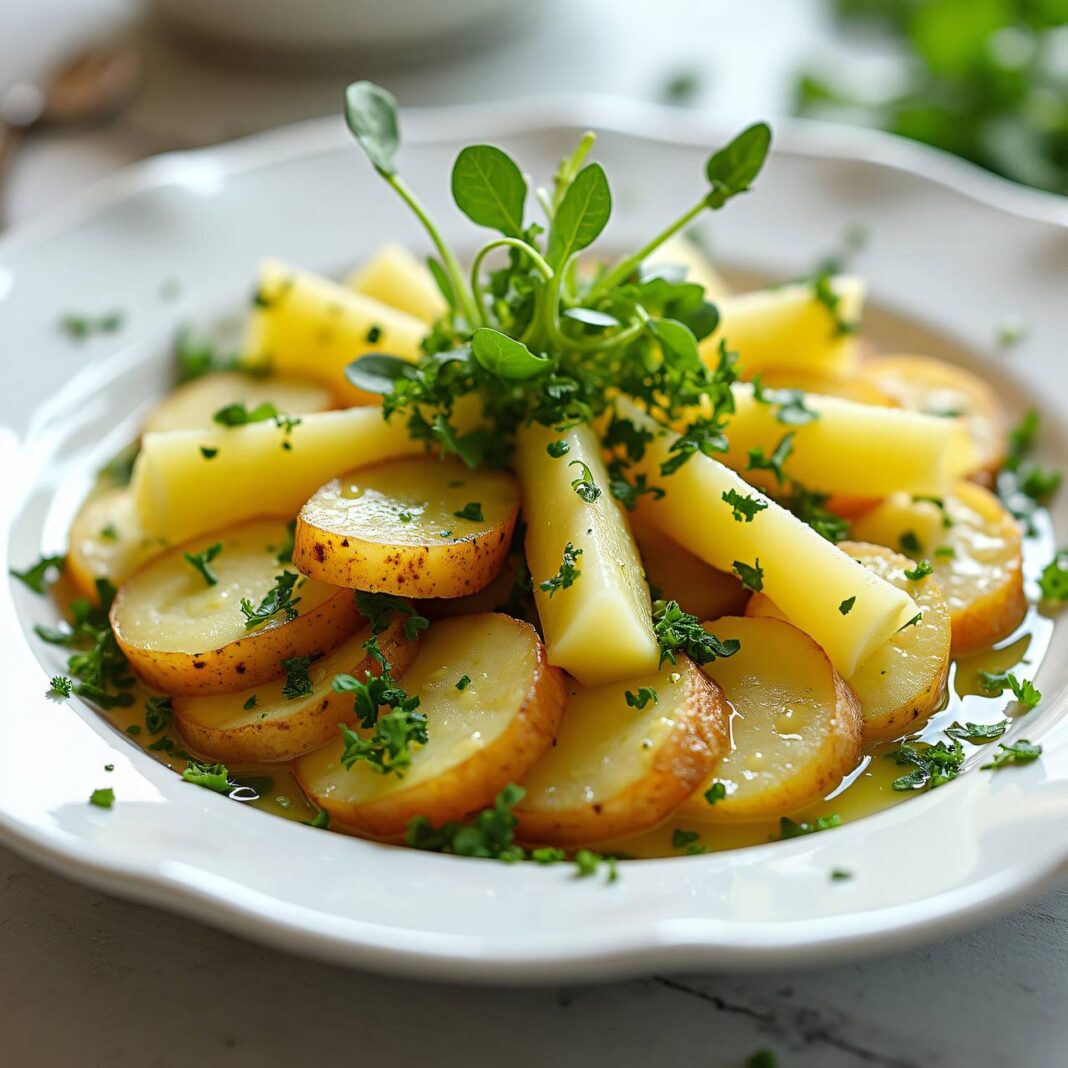 Kresse-Käse-Salat Rezept Kresse-Käse-Salat Rezept