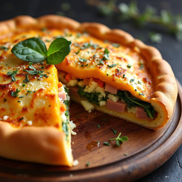 Kürbis-Calzone mit Lauch und Kohl Rezept