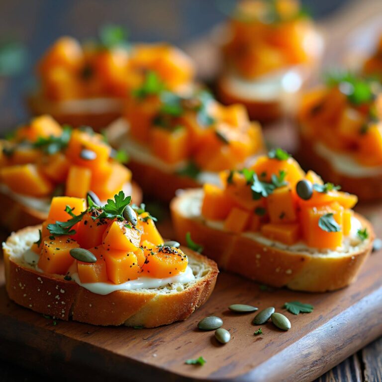 Kürbis-Crostini Rezept