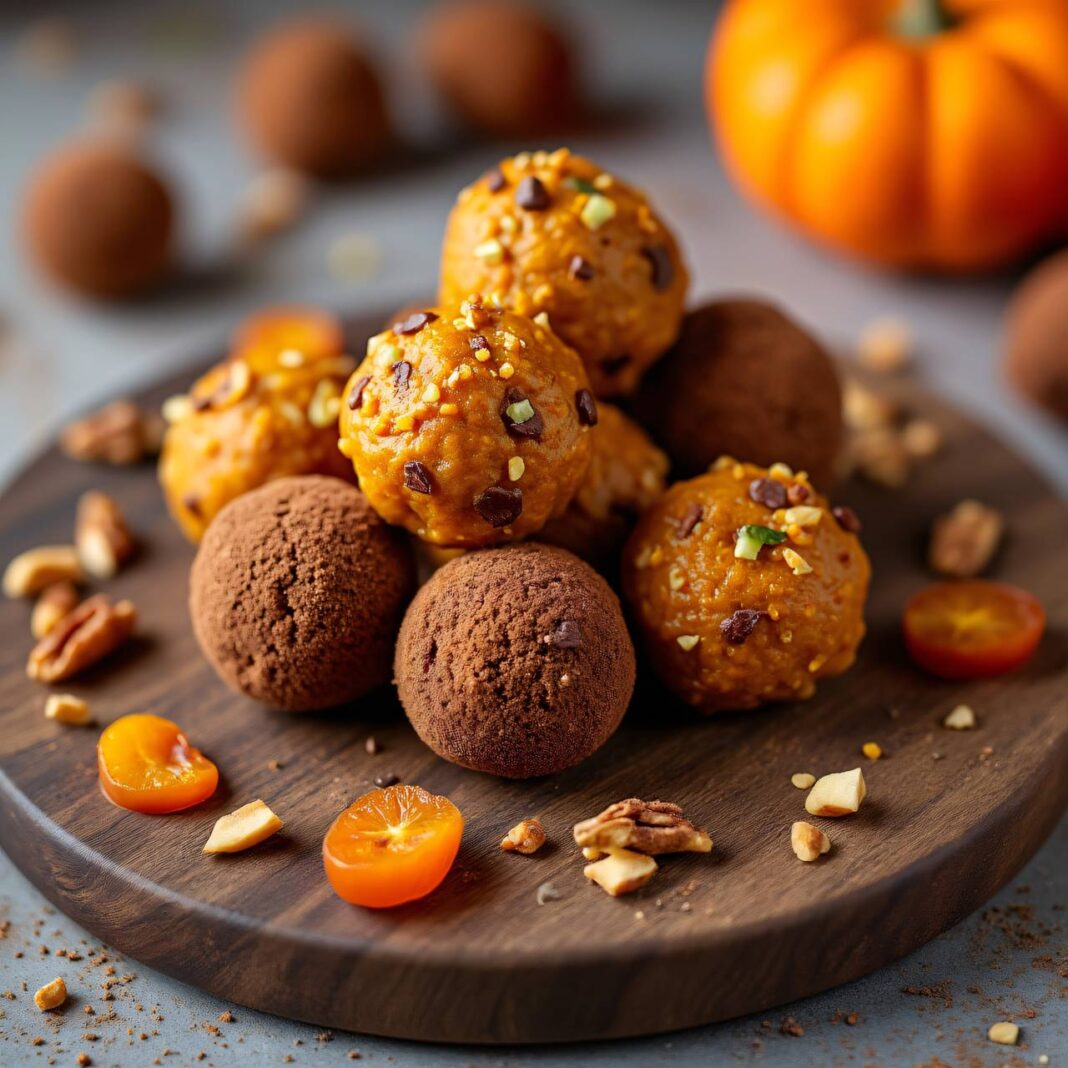 Kürbis-Energyballs (Baby, ab 7. Monat) Rezept Kürbis-Energyballs (Baby, ab 7. Monat) Rezept