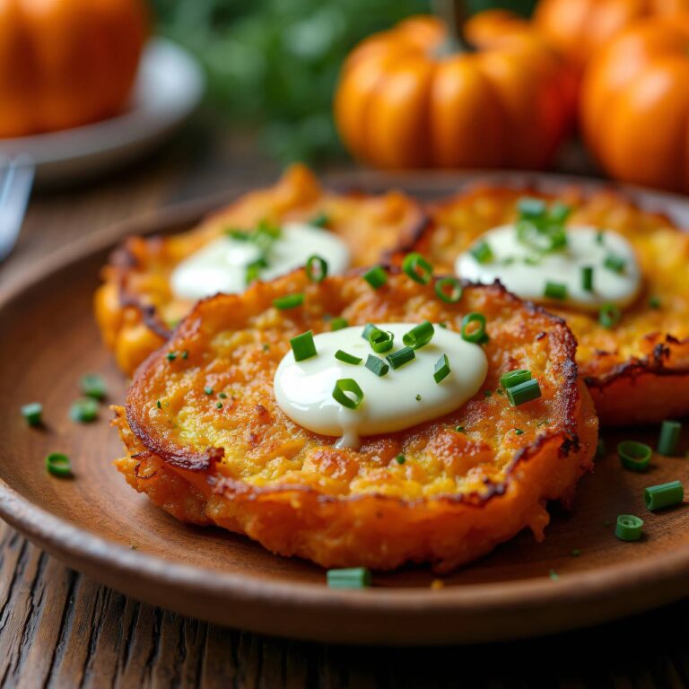Kürbis-Kartoffelrösti mit Brie Rezept
