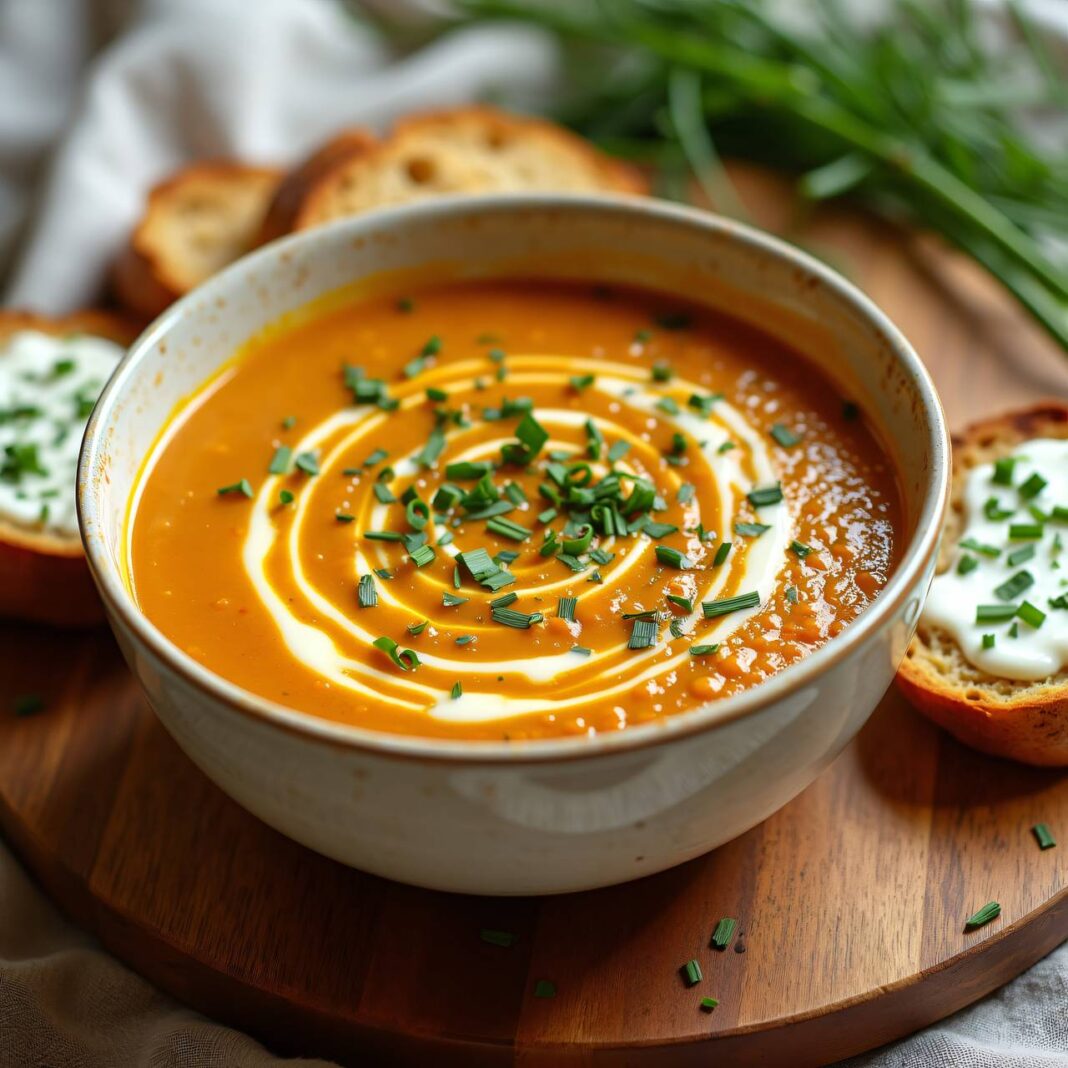 Kürbis-Linsen-Suppe Rezept Kürbis-Linsen-Suppe Rezept