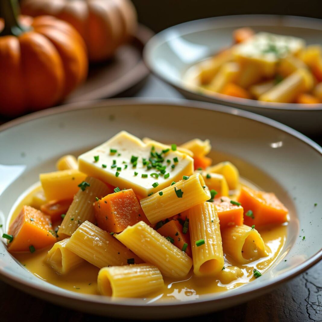 Kürbis-Mac and Cheese Rezept Kürbis-Mac and Cheese Rezept