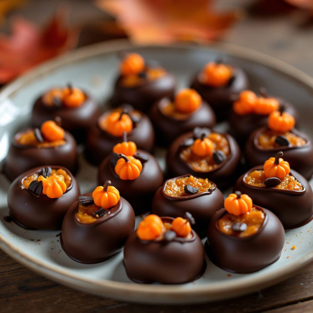 Kürbis-Pralinen Rezept Kürbis-Pralinen Rezept