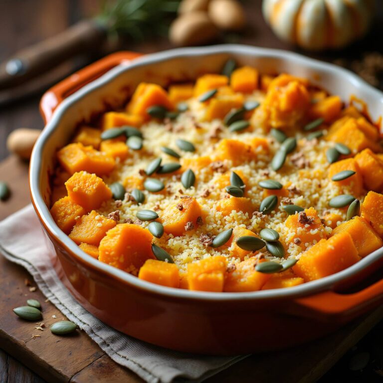 Kürbis-Topf aus dem Ofen Rezept