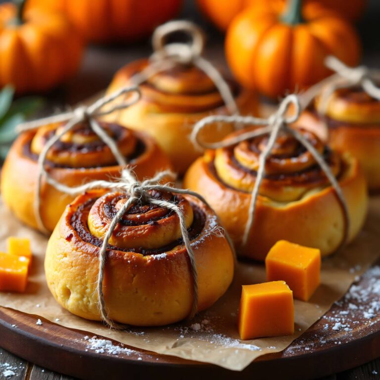 Kürbisbrötchen Rezept