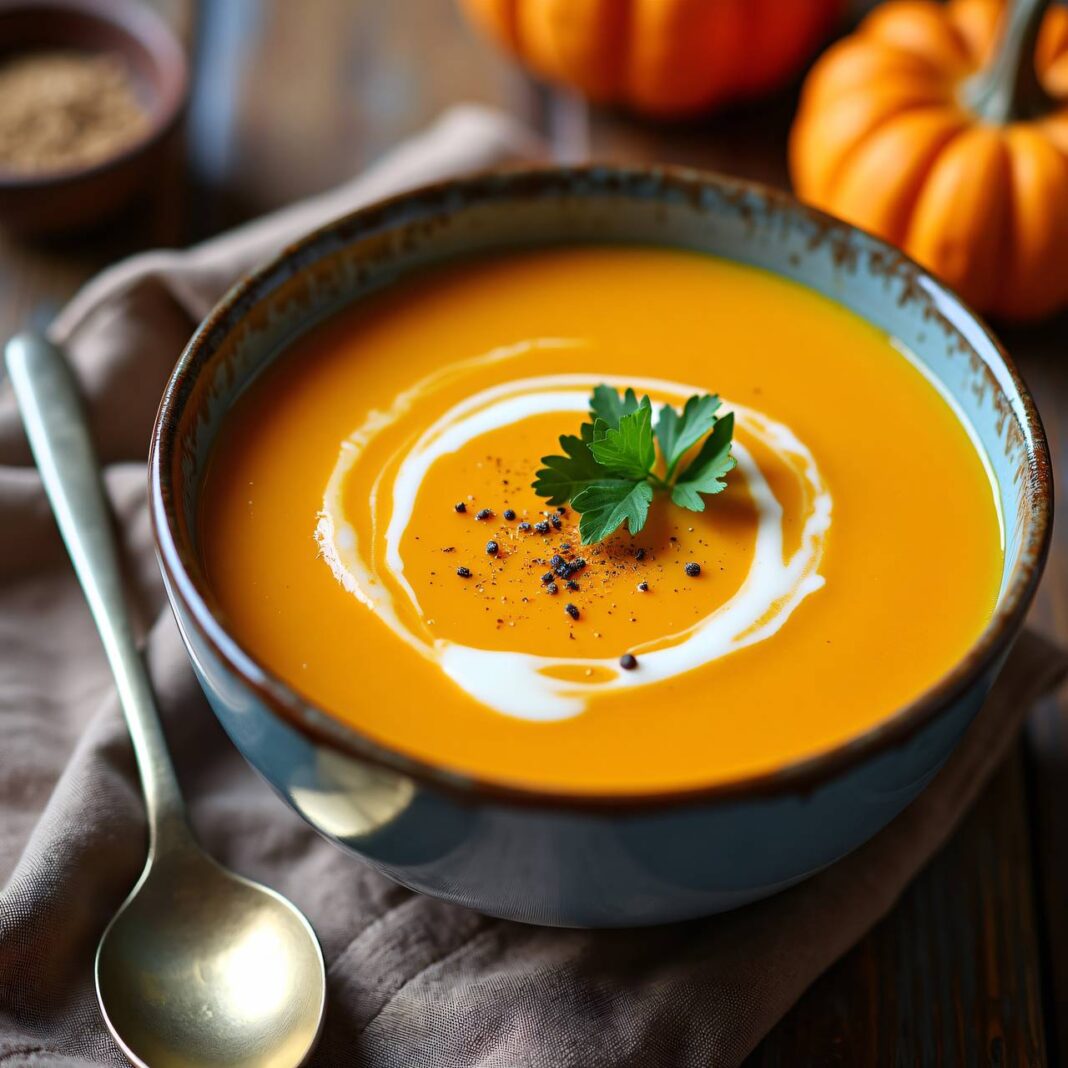 Kürbiscremesuppe Rezept Kürbiscremesuppe Rezept