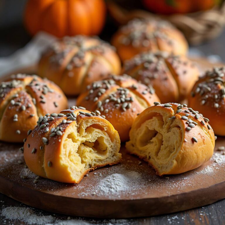 Kürbiskern-Brötchen Rezept